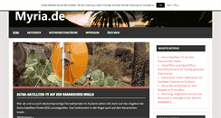 Desktop Screenshot of myria.de